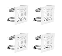MVOSJFIE Universal Vertical Pole Mount Adapter, with 8 Loops, Wall Mounting Loop Bracket