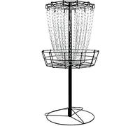 MVP Black Hole Practice 24-Chain Portable Disc Golf Basket Target