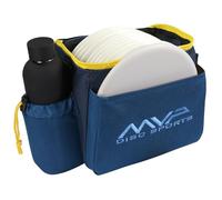 MVP Disc Sports Cell Disc Golf Starter Bag (Light Cobalt/Midnight Blue)