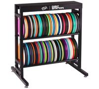 MVP Disc Sports Disc Station Disc Storage Rack (2 Shelf)