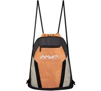 MVP Disc Sports Drawstring Backpack Bag (Orange/Gray)