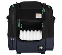 MVP Disc Sports Voyager Backpack Disc Golf Bag (Black)