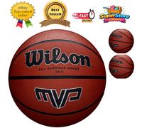 Wilson Unisex-Adult MVP Basketball, Orange, 7