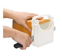 MVPACKEEY Bread Slicer, Multifunctional Sandwich Toast Maker, Loaf Slicer Cutter, Folding and Adjustable Manual Handhold Homemade Slicer for Cutting Bread Quick and Safe