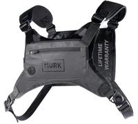 MVRK Water Resistant Chest Pack - Minimalist Running Pack for Workouts, Running Phone Holder with Extra Storage, Lightweight Running Vest, Running Backpack with Reflective Print (Reflective)