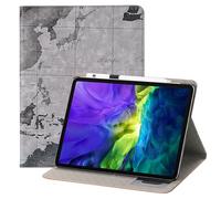 MVRYCE Case for iPad Air 11 Inch Case 6th Generation M2 2024,PU Leather Stand Cover w/Card Slots Hard Back Shell Folio Protective Case for iPad Air 11 Inch Case M2 2024 (Y03)