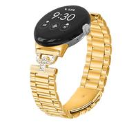 MVRYCE Compatible With Goo gle Pixel 2 Replacement Band, Stainless Steel Watchband Replacement Bracelet Adjustable Bands for Goo gle Pixel 1 2022/ Goo gle Pixel 1 2023 (Y03)