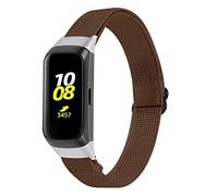 MVRYCE Galaxy Fit Replacement Band, 5.3"-8.3" Nylon Weave Watch Band Elastic Repalcement Accessories Strap Slim Lightweight Smart Watch Loop Bracelet Compatible for Samsung Galaxy Fit SM-R370 (A06)
