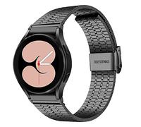 MVRYCE Galaxy Watch 4 Bracelet, Stainless Steel Adjustable Strap Replacement Watch Band Metal Watch Loop Strap for Galaxy Watch 4 40mm 44mm/Watch 4 Classic 42mm 46mm (Y02)