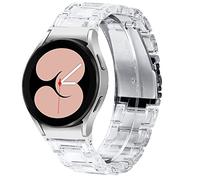 MVRYCE No Gap Resin Strap Compatible with Samsung Galaxy Watch 5 40mm 44mm, 5.5-7.87 Inch Replacement Band Resin Watchband Quick Release Women Watchbands for Watch 5 Pro 45mm (Y01)