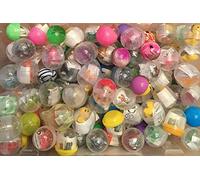 MVS Whole 100 x Small Filled Toys Capsules, Great variety Of Different Pocket Money Toys, Party Bag Fillers, Children's birthday Parties, Pinata's, Multicoloured (CAPS-100)