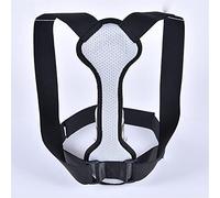 MVUYO Adjustable Clavicle Support for Men and Women, Back Posture Corrector for Bad Posture, Improves the Upper Back (Grey, XXXL Code)