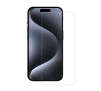 MW GLASS BASIC Tempered Glass Screen Protector for iPhone 15 Plus, Transparent