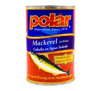 MW Polar Wild Caught Mackerel in Brine, 15 Ounce
