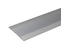 MW Profiles Aluminium Threshold Strip 100mm x 930mm - Silver - Self-Adhesive Grooved Wide Profile, 0.93m Length DT 100K (Silver)