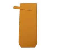 MWAHJU 1/3/5pcs Wine Packaging Bag Fake PU Leather Tote Carrier Bottle Champagne Protective with Handle for Party Supplies for Party(Brown,5pcs)