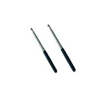 MWAHJU 10pcs Belly Dance Accessories Wings Sticks Isis Stanless Steel Telescopic Rods For Dancing