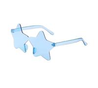 MWAHJU 20pcs Borderless Five-Pointed Star Sunglasses Candy Color Sun Glasses Outdoor Hip-hop Eyewear For Party(Color 3)