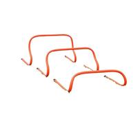 MWAHJU 6Pcs Soccer Hurdles With Cloth Container Wrapper Football Agility Training Set Outdoor Speed Accessories 15cm For Sports Fitness(Red 15cm)