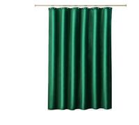 MWAHJU Two Layer Shower Decor Curtain Set Waterproof Fabric Warm For Bathroom For Bathroom(Green,Width300 Height200CM)
