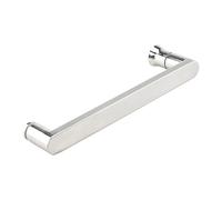 MWAYOYTE Interior External Barn Door Handle, Heavy Duty Stainless Steel Sliding Barn Door Handle Double Sided Glass Shower Handle Hardware for Wood Wardrobe (Pitch440Mm)