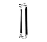 MWAYOYTE Interior External Barn Door Handle, Heavy-Duty Stainless Steel Swing Bar Handle for Barn Doors, Modern Design for Indoor and Outdoor Use (A 100Cm (39 3/8In)*96Cm)