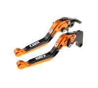 MWBDJFOD for Ho&nda CB250R CB 250F 2019-2022 2021 Motorcycle CNC Accessories Folding Extendable Brake Clutch Levers Adjustable Handle Set Handlebar Clutchs Brakes Levers
