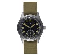 MWC Dirty Dozen Automatic Black Steel Military Fabric Men's Watch