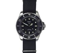 MWC Diver Hybrid Movement 300m Steel NATO Black Military Men's Watch