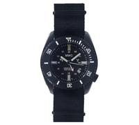 MWC GMT PVD Submarine/Naval Crew Quartz Black Date NATO Fabric Diver Men's Watch