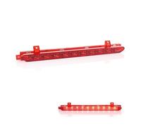 MWCMAMBG Black Chrome Lens Red LED 3rd Brake Lamp For 2007 2008 2009-2014 For MINI For Cooper For R56 For R57 For R58 For R60 High Mount Brake Light 12V Third-Party Brake Lights(Red Lens)