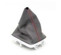 MWCMAMBG Gear Stick Knobs for VW for Tiguan 2007 2008 2009 2010 2011 Car-Styling 6 Speed Gear Stick Shift Knob with PU Leather Boot(Gear Boot)