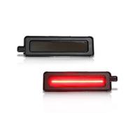 MWCMAMBG Light Turn Signal 2pcs For Pontiac For Firebird 1982-1992 Full LED Side Marker Light Front Rear Amber Red Auto Turn Signal Lamp Parking Light 12V T10(2pcs Rear Red)