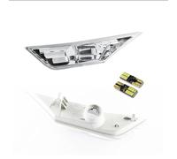 MWCMAMBG Light Turn Signal Left & Right Smoked Lens Side Marker Lamp Lens For 10th Gen For Civic Sedan/Coupe/Hatchback White Amber(Red,Clear Lens)