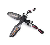 MWCMAMBG Motorcycle Lights For MT03 For MT07 For MT09 For MT10 For MT15 For MT25 For Tracer 700 900 For Cafe Racer Flasher LED Turn Signals Light Headlight(Smoke 2piece)