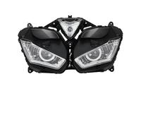 MWCMAMBG Motorcycle Lights For R3 For R25 2013-2016 2017 LED Headlight White Blue Angel Eyes High Low Beam Assembly Decorative Atmosphere Lamps Headlight(Bule Headlight)