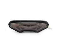 MWCMAMBG Motorcycle Lights For Tracer 700/7/GT For 900/9/GT For FZ09 For FZ10 For MT10 For MT09 LED Tail Light Rear Turn Signal Brake Headlight(B Smoke)