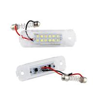 MWCMAMBG Plate Light 2Pcs Car Auto LED License Number Plate Light For W163 W164 X164 ML GL A2518200066 1998-2012 Rear Licence