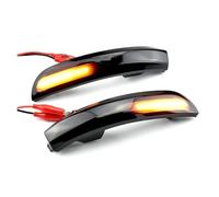 MWCMAMBG Side Marker Blinker Dynamic LED Turn Signal Lights Rearview Mirror Indicator Blinker Repeater For Escape For Kuga For EcoSport 2013 2014 2015 2016-2019 Car Turn Signal Lights(Yellow)