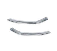 MWCMAMBG Work Light For JAC For Refine S3 T5 Car Front Bumper Fog Light Lamp Strip Trim Decorative Strip Chrome Fog Light(Left and right)