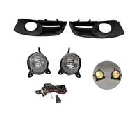 MWCMAMBG Work Light For Toyota For Corolla 2004 2005 2006 European Version Harness Wiring Cover Grille Halogen Car LED Fog Lights Fog Lamp Fog Light(Halogen set)