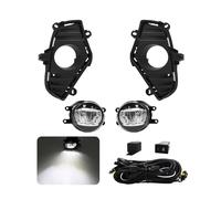 MWCMAMBG Work Light For Toyota For RAV4 2019 2020 2021 Driving Light Auto Halogen Daylight Waterproof Daytime Running Light DRL Angel Eyes Fog Lamp Led Fog Light(Led Fog Lamp)