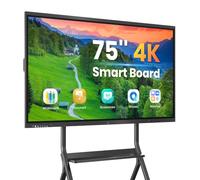 MWE Touchscreen Interactive Whiteboard, 4K UHD Smart Board, 8+128GB, 75"