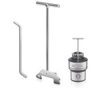 MWEDP Garbage Disposer Unjamming Wrench Compatible with Waste King and Moen Garbage Disposals, Fits Unclog Kitchen Sink Clogging (Wriggle It Into Place, And Give A Counter-Clockwise Turn)