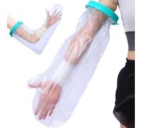 mwellewm Cast Cover Arm Waterproof for Shower, Adult Plaster Hand Sleeve Protector for Broken Wrist, Plastic Watertight Protection Bag for Showering