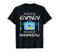Mwen Enmen Manjé Manman'w - Funny St. Lucian Creole T-Shirt