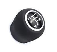 MWERTYZ Gear Stick Shift Cover 5 6 Speed Car Shift Knob Compatible with Fiat Grande Punto EVO 2012 Shfiter Lever Handball Car Styling Accessories(5 Speed Without Hole)