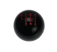 MWERTYZ Gear Stick Shift Cover Universal 6 Speed Ball Shape Car Gear Shift Knob Shifter Lever Head Car Gear Shift Knob Cover Knob for The Gear Lever(6 Speed Black)