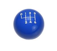 MWERTYZ Gear Stick Shift Cover Universal 6 Speed Ball Shape Car Gear Shift Knob Shifter Lever Head Car Gear Shift Knob Cover Knob for The Gear Lever(6 Speed Blue)