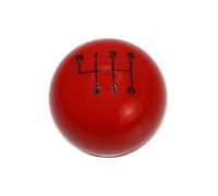 MWERTYZ Gear Stick Shift Cover Universal 6 Speed Ball Shape Car Gear Shift Knob Shifter Lever Head Car Gear Shift Knob Cover Knob for The Gear Lever(6 Speed red)
